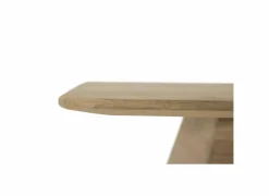 Salontafel Float 60x60cm - eik massief - naturel