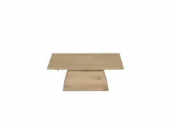 Salontafel Float 80x80cm - eik massief - naturel