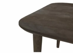 Salontafel Ginger 110x64/69x49cm - mango massief - naturel set van 2