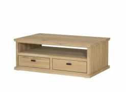 Salontafel Grimaldi 120x74cm - eik massief - naturel