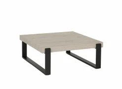 Salontafel Lucca 104x100cm - decor - millenium eik & lichtgrijs