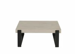 Salontafel Lucca 104x100cm - decor - millenium eik & lichtgrijs