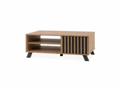 Salontafel Medan 67x111cm - melamine - artisanale eik