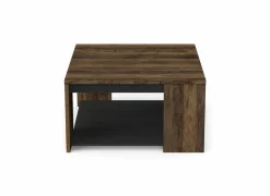 Salontafel Monaco 80x80cm - decor - saloon eik & zwart