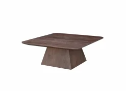 Salontafel Monsoon 80x80cm - mango massief - bruin