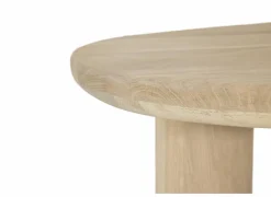 Salontafel Nephro 120x60cm - eik massief - naturel