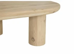 Salontafel Nephro 120x60cm - eik massief - naturel