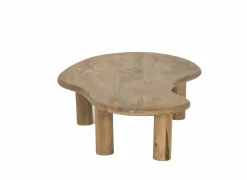 Salontafel Odilon 145x85cm - hout massief - naturel