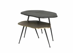 Salontafel Organic set van 2 - aluminium