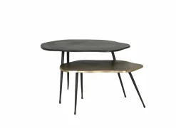 Salontafel Organic set van 2 - aluminium