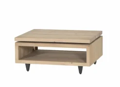 Salontafel Palacio 90x65cm - eik massief - naturel