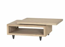 Salontafel Palacio 90x65cm - eik massief - naturel