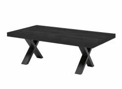 Salontafel Raphael 130x68cm - melamine - nox