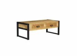 Salontafel Sanguine 120x60cm - hout massief - natuur