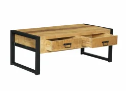 Salontafel Sanguine 120x60cm - hout massief - natuur