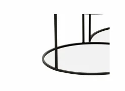 Salontafel Windsor Ø65cm/Ø75cm - lamulux - naturel - set van 2