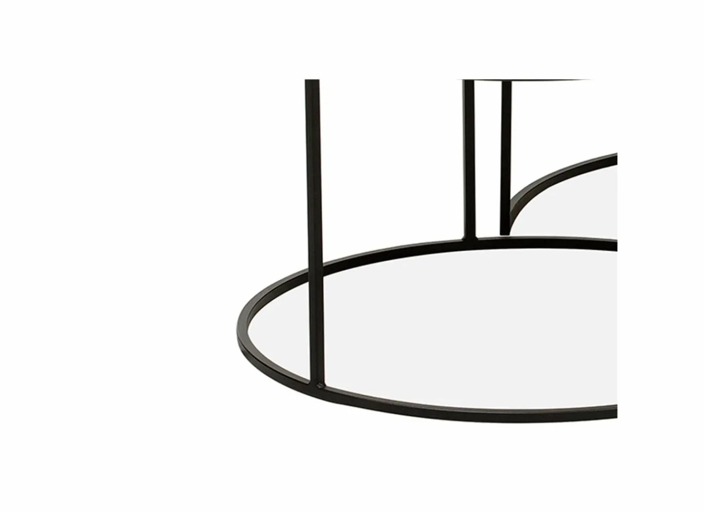 Salontafel Windsor Ø65cm/Ø75cm - lamulux - naturel - set van 2