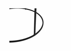 Salontafel Windsor Ø75x44,4cm/Ø65x39cm - lamulux - zwart - set van 2