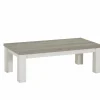 Salontafel 135x68cm - decor - lariks & bruine eik