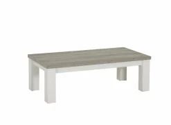 Salontafel 135x68cm - decor - lariks & bruine eik