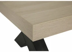 Salontafel 135x68cm - decor - natuurlijke olm