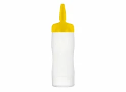 Sausdispenser 35cl - kunststof - geel