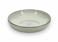 Salt & Pepper Schaal Artisan 32x7,5cm - stoneware - groen