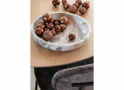 Schaal Ø35cm - marmer - beige