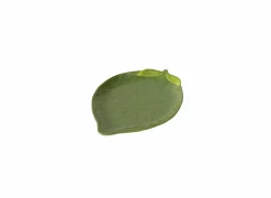 Schaal Limoen 27,3x20,4cm - keramiek - groen