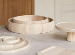 Salt & Pepper Schaal Rural Ø28cm - mango massief - bruin