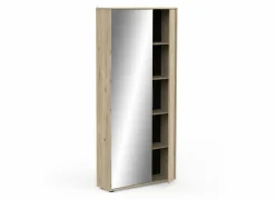 Schoenenkast Ebony 83x24x178cm - decor - royal eik