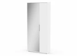 Schoenenkast Ebony 83x24xH178cm - decor - wit