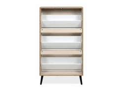 Schoenenkast Vigo  70x24x125cm - melamine - velvet