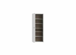 Schoenenkast 69x35x179 - decor - wit