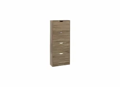 Schoenenkast 60x23,3x155,4cm - decor - naturel