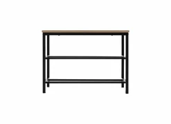 Schoenenrek Aliaj 63x30x45cm - decor - zwart