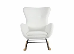 Schommelstoel Hakka  - stof - beige