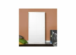 Schuifdeurkast Auckland 94cm - melamine - wit