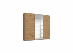 Schuifdeurkast 203cm - decor - artisanale eik