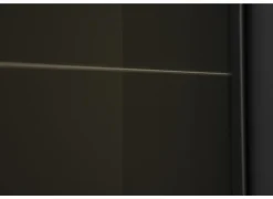 Schuifdeurkast 300cm - decor - zwart