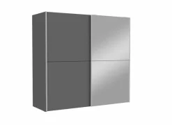 Schuifdeurkast Kaikais 170cm - decor - donkergrijs