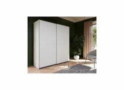 Schuifdeurkast Schach & Matt 170cm - decor - wit