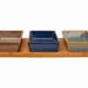 Cosy & Trendy Serveerplank met 3 cups 31x14,5cm - keramiek - multicolor