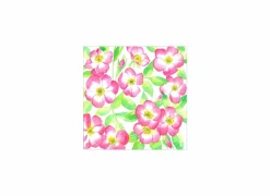 Serviette Aubepine 25x25cm multicolor 20 stuks