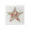 Serviette Beautiful Christmas Star 33x33cm - 20 stuks