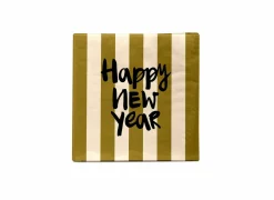 Serviette New Year 33x33cm - 20 stuks
