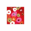 Serviette Super Bloom 33x33cm - papier - multicolor 20 stuks