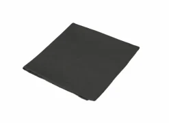 Serviette Teflon 50x50cm - stof - zwart