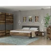 Slaapkamer Clif met bed 160x200cm - kleerkast 270cm - commode 107cm en 2 nachtkastjes