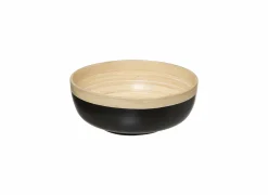 Slakom Modern bamboe Ø20cm - bamboe - steenkool